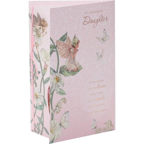 Flower Fairies Wonderful Daughter Birthday Card Extra Image 1